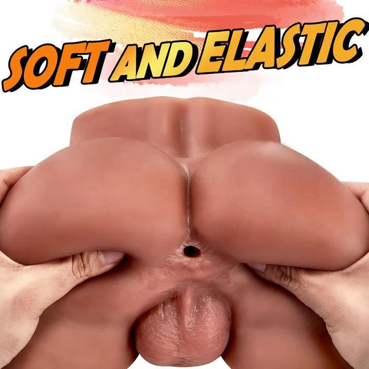 Poupée d'amour en forme de fesses masculines 2,5kg - xeoxhoney-fr