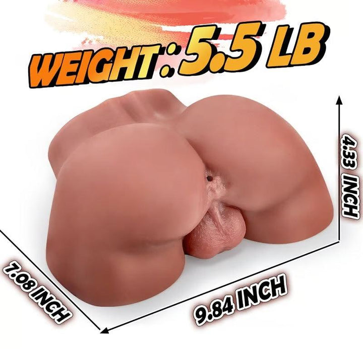 Poupée d'amour en forme de fesses masculines 2,5kg - xeoxhoney-fr