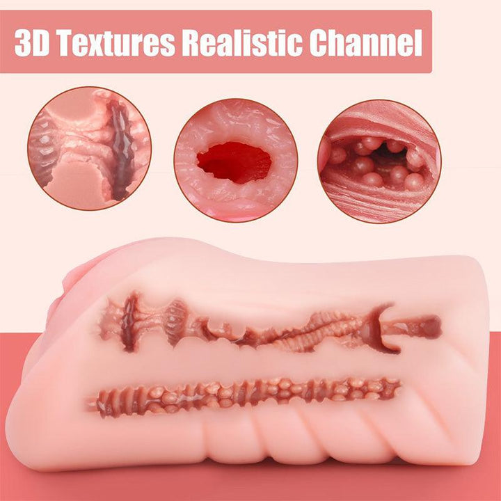 Masturbateur réaliste avec 3D Vagin et Anal pour Homme - xeoxhoney-fr