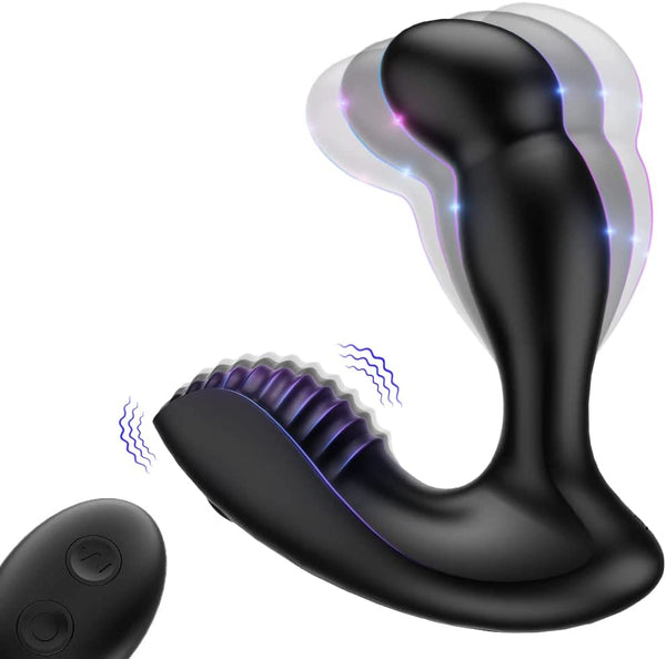 Vibromasseur Prostatique avec 5 Pivotements&10 Vibrations