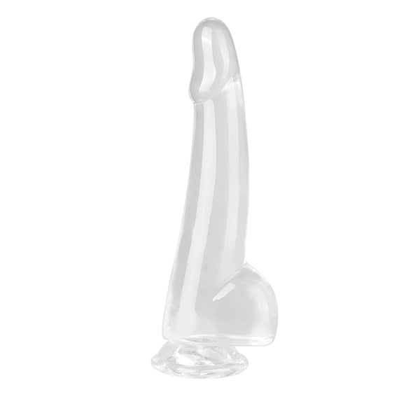 Gode Transparent Ventouse Godemichet anal 20cm