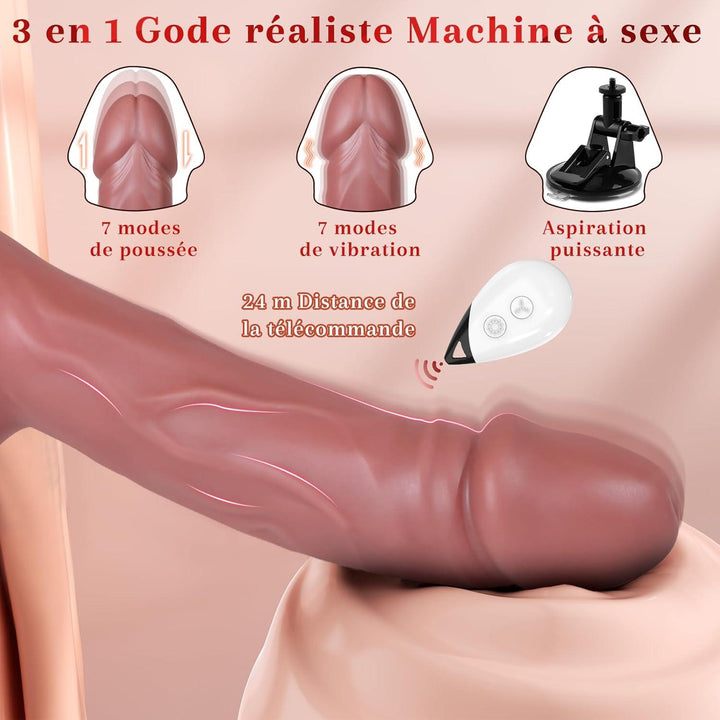 Gode Va-et-Vient Balancement Angulaire de 225° - xeoxhoney-fr