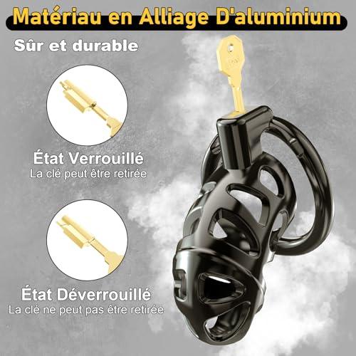 Cages de Chasteté avec 3 Tailles Anneaux de Pénis - xeoxhoney-fr