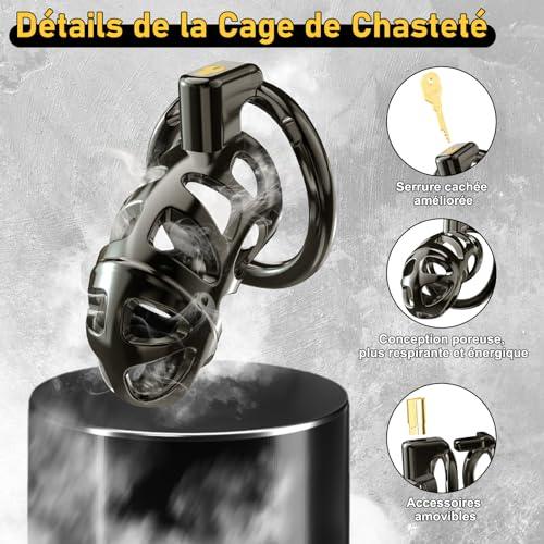 Cages de Chasteté avec 3 Tailles Anneaux de Pénis - xeoxhoney-fr