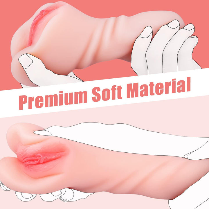 Masturbateur réaliste avec 3D Vagin et Anal pour Homme - xeoxhoney-fr