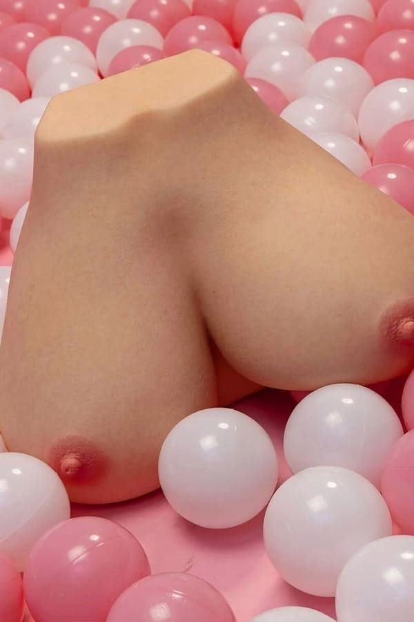 buste réaliste en silicone haut de gamme
