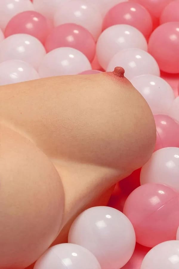 buste en silicone tactile et réaliste
