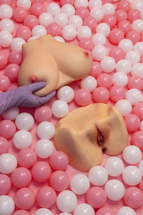buste sexuel avec peau réaliste tactile