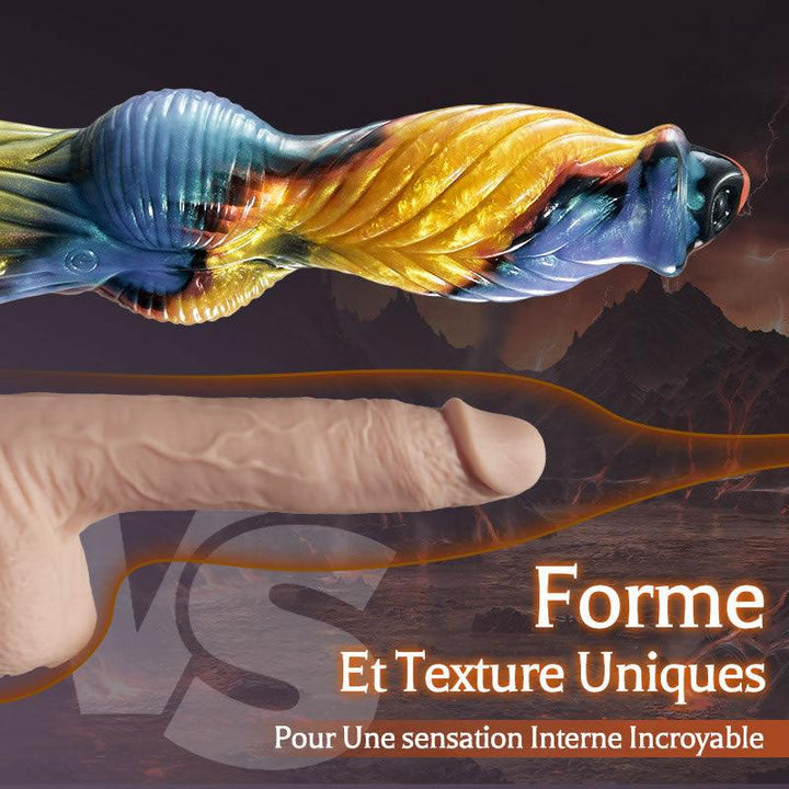 Gode ventouse créature dildo va-et-vient - xeoxhoney-fr