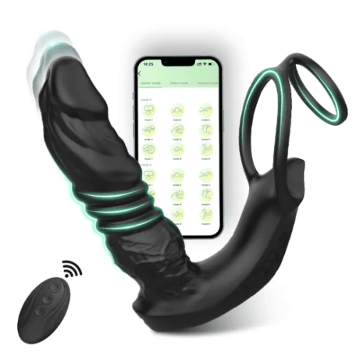 Plug anal va et vient avec Application - L'ÉmoiTactile - xeoxhoney-fr