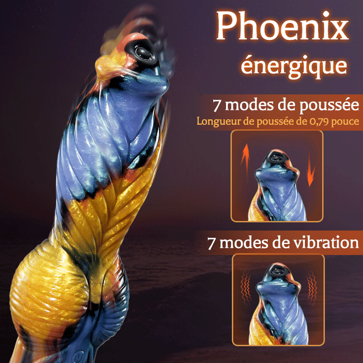 Gode ventouse créature dildo va-et-vient - xeoxhoney-fr
