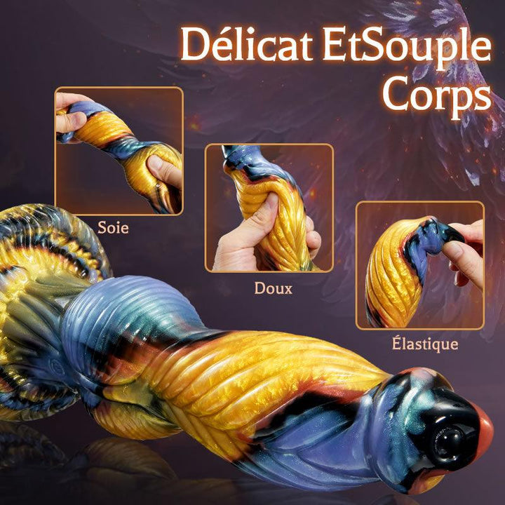 Gode ventouse créature dildo va-et-vient - xeoxhoney-fr