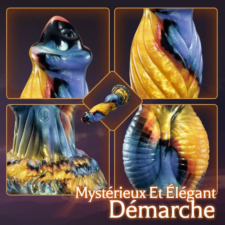 Gode ventouse créature dildo va-et-vient - xeoxhoney-fr