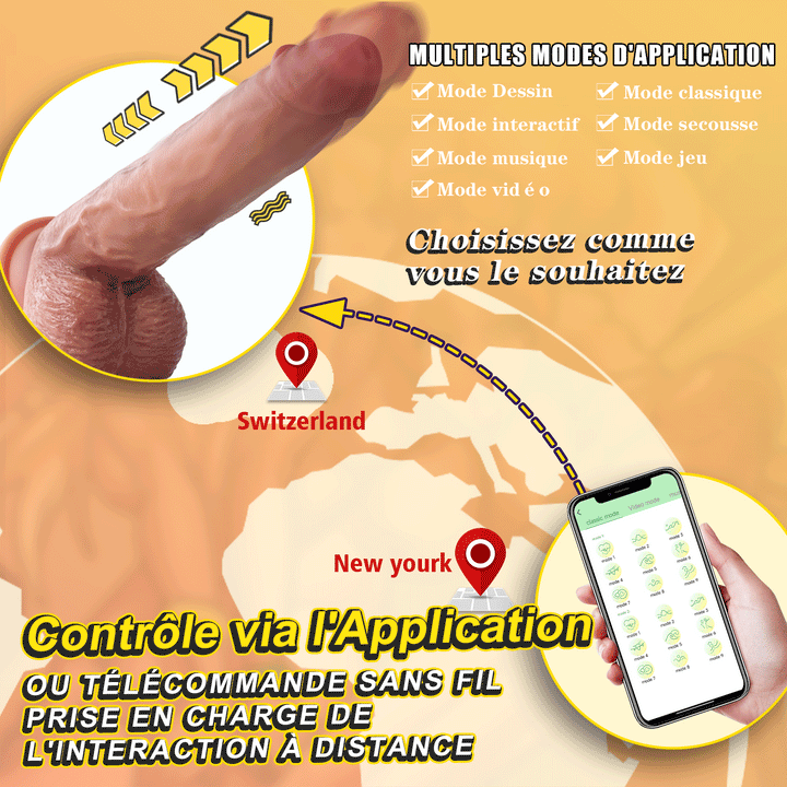 contrôle intelligent via app
