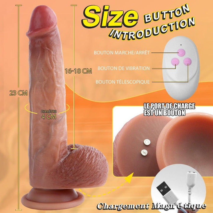 La sensation du gode est inégalée