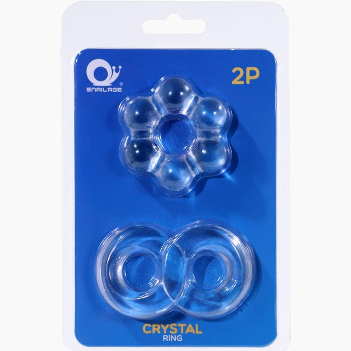 Kit de 2 Cockrings Transparent - xeoxhoney-fr