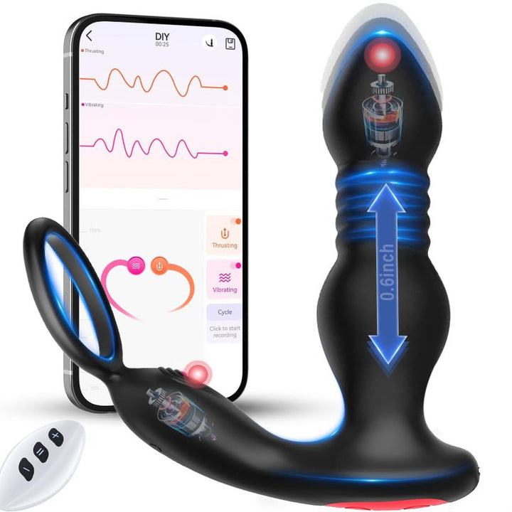 Plug anal vibrant va-et-vient avec anneau pnien xeoxhoney-fr Plug anal vibrant va-et-vient avec anneau pnien xeoxhoney-fr