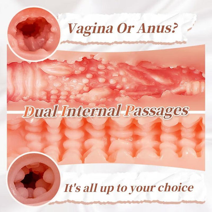 Présentation de la double stimulation avec un canal vaginal et anal pour des sensations variées