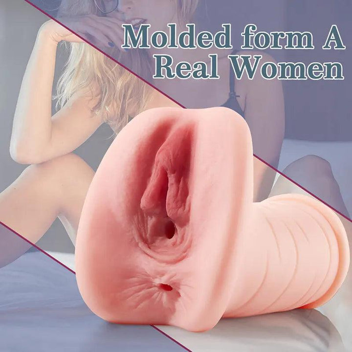 Détails réalistes des lèvres vaginales et anales